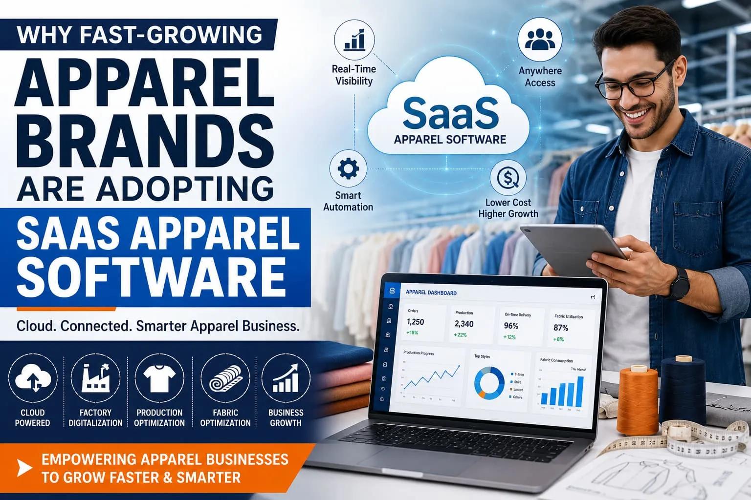 Why Fast-Growing Apparel Brands Are Adopting SaaS Apparel Software